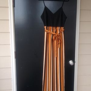 Multi Stripe Jumpsuit - Fashion Nova